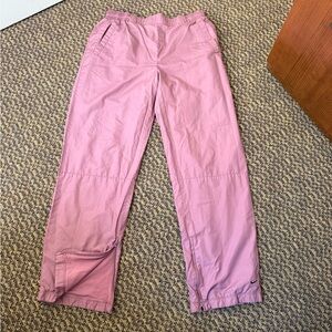 💗 Nike Pink Zip Hem Athletic Pants XS